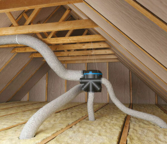 VMC Simple Flux dans des combles